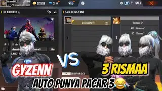 GYZENN VS 3 RISMAA😍AUTO PUNYA PACAR 3😂