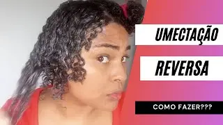 UMECTAÇÃO REVERSA para CABELOS RESSECADOS e POROSOS 💫