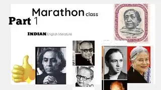 Marathon class on Indian English literature Part 1#eng literature |tgt||pgt||