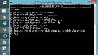 Farm Management System || C++ || Project