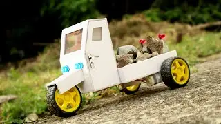 How to Make a DC Motor Auto Rickshaw at home