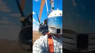 Cruising in my little chopper #flying #homemade #gyrocopter #helicopter #amazing #aircraft #shorts