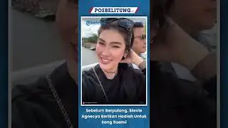 Sebelum Berpulang, Stevie Agnecya Berikan Hadiah Untuk Sang Suami