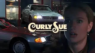 Kelly Lynch and her Mercedes 500SL [4K] - Footage from 1991