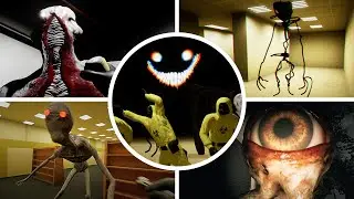 Escape the Backrooms - All Bosses & Ending | Full Game