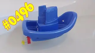 Put a rubber band on it 0496 Another Rubber powered boat