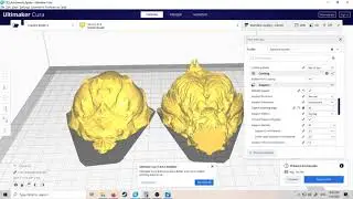 3D Printing: Splitting a model in Cura (Sort of) the cheaty way