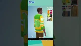 Sims4  Kit mode urbaine  Cas Homme 