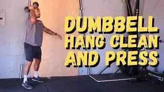 Movement Demo | Alternating Dumbbell Hang Clean And Press