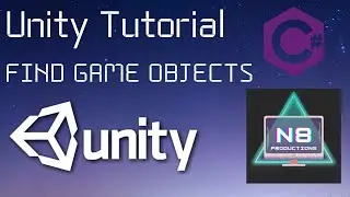 Unity Tutorial - Ways to find game objects through script - UNITY 5 Minute Tutorials (2022 UPDATED)