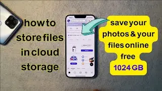 how to store files in cloud storage - how to save photos online for free