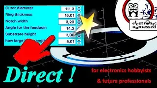 Easy CAD Design of Loop Antenna using OpenSCAD Tool (EP127c)
