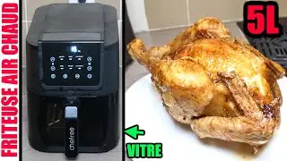 friteuse à air chaud CHEFREE AFW01 5L 1500w + comparaison de consommation avec four économie énergie