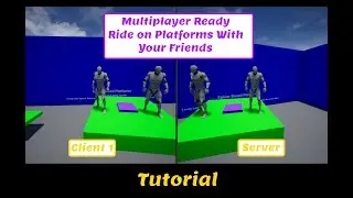Multiplayer Moving Platforms and Elevators Documentation (Unreal Engine)