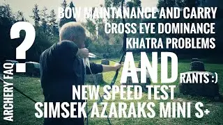 Archery FAQ - Rants - Speed tests again