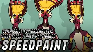Post Fable Runia / Malo Mart Dance SPEEDPAINT