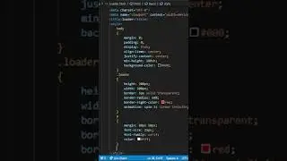 Glowing Loader Animation I HTML CSS #html #css