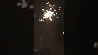 Sparkler on the high speed  camera #shorts