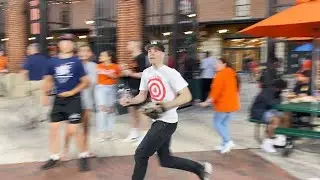 UNREAL FOOTAGE of my Cedric Mullins home run catch!!
