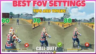 BEST FOV SETTINGS FOR EVERY CODM PLAYER | WHAT'S THE BEST FOV IN CODM? | tips and tricks on fov CODM