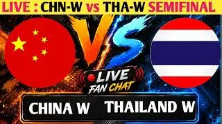 China Women vs Thailand Women | CHN-W vs THA-W, 1st Semi Final T20, W-T20I Qualifier | Unofficial