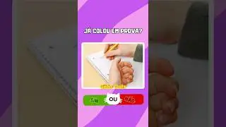 Eu nunca x Eu já #eununcaeuja #desafio #quiz