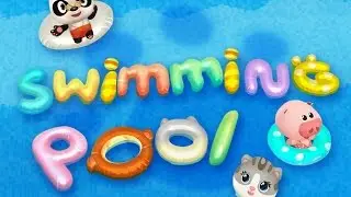 Dr. Panda's Swimming Pool Part 1 - Best iPad app demo for kids - Ellie
