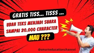 CARA MENGUBAH TEKS MENJADI SUARA GRATIS SAMPAI 20 000 KARAKTER / 5 HARI DAN AKAN DIPERBAHARUI LAGI
