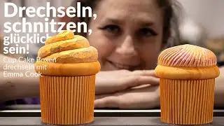 Muffin Dose Drechseln und Schnitzen - The Tiny Turner