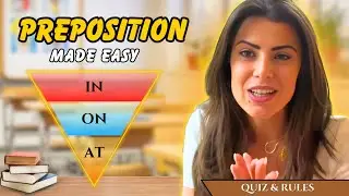 Prepositions made easy: quiz+rules! #englisch  #english #prepositions