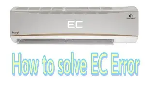 How to solve EC error code // Lloyd split ac EC error code