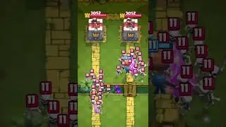 SUSPICIOUS BUSH VS WALL BREAKERS! #clashroyale #shorts