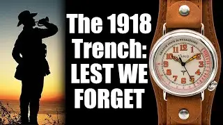 The Gorgeous Vario 1918 Trench Medic Cream Dial Automatic - Perth WAtch 