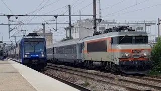 [4K] Des Trains En Île-de-France - Juillet 2022.