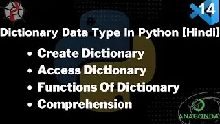 Dictionary Data Type In Python | All Functions and Operations [Hindi]