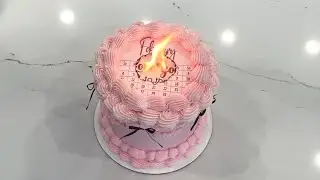 Burnaway Cake Tutorial | Viral Cake | Sugarella Sweets