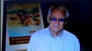 Gilles Proulx au Journal du midi à CKAC, Mimine Leblanc, 1995,