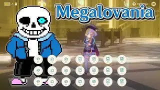 Megalovania - Harp Cover