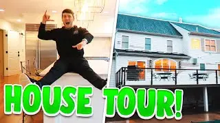 *INSANE* HOUSE TOUR OF MY DADS HOUSE ( HeelDad Vlog )!!!
