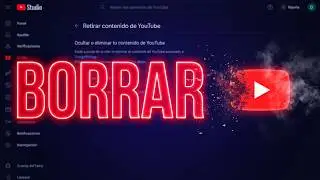 Como BORRAR Tu Canal de YouTube