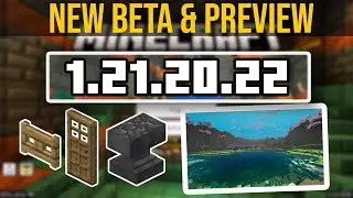 MCPE 1.21.20.22 Beta & Preview - One way collision boxes, Rare loot change & Lots of fixes