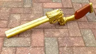 {MOD} Gold Nerf Double Barreled Shotgun Overview