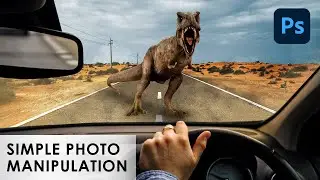 How To Make Easy & Simple Photo Manipulation | Photoshop Tutorial