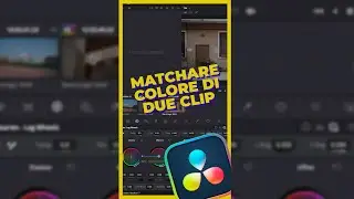MATCHARE i COLORI di DUE CLIP su DaVinci Resolve - Tips DV #4