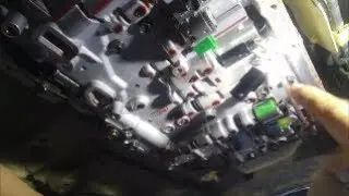 A340E Automatic Transmission Filter Service & Solenoid Demagnetize Flush Test & Accumulator