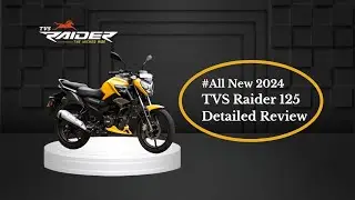 #2024 New TVS Raider 125 BS6 Most Detailed Review | New Features | Price, Exhaust Sound, Colors 🔥🔥🔥
