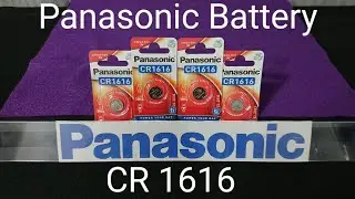 Panasonic Battery CR1616 3V Lithium Coin 001