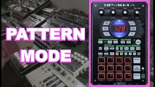 LOFI SP 404 Beat in Pattern-Mode for JAMUARY