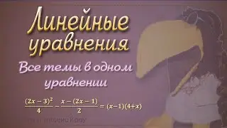 Как решить уравнение сводимое к линейному. Все возможные темы при решении // Подготовка к экзамену