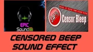 CENSORED beep bleep sound effect - EPICsoundFX